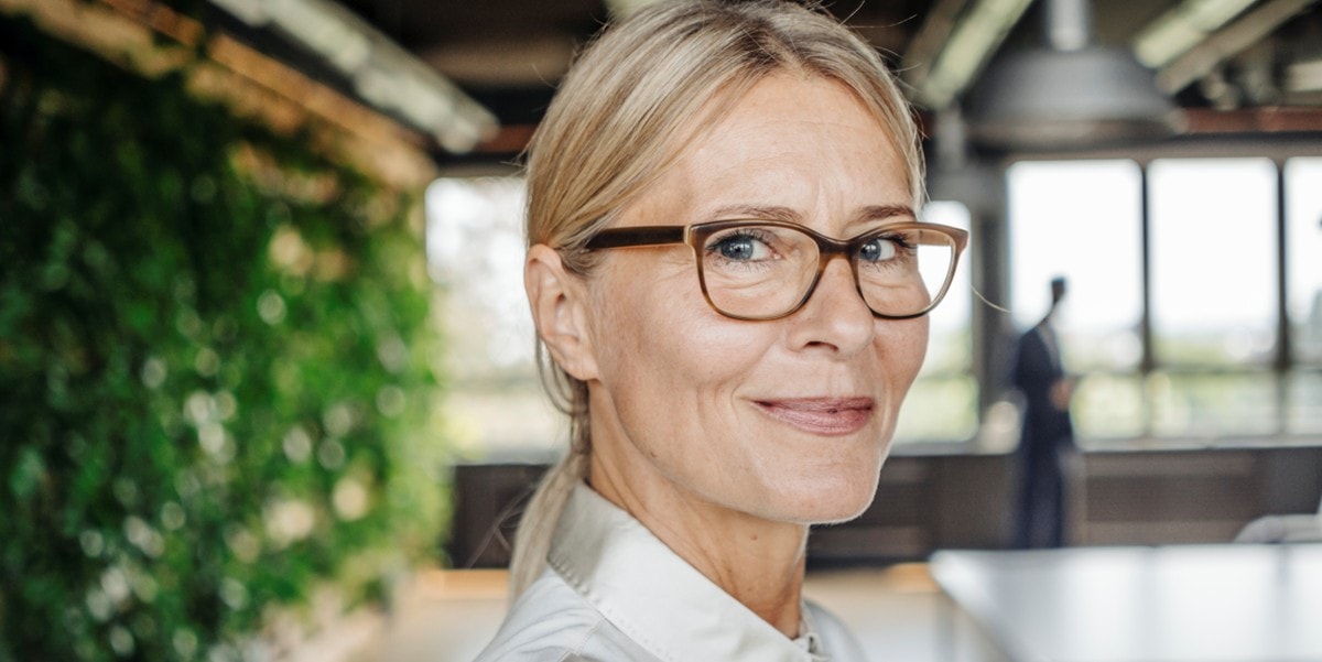 professional woman smiling