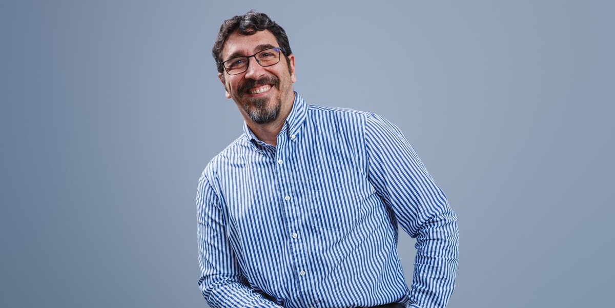 professional man smiling
