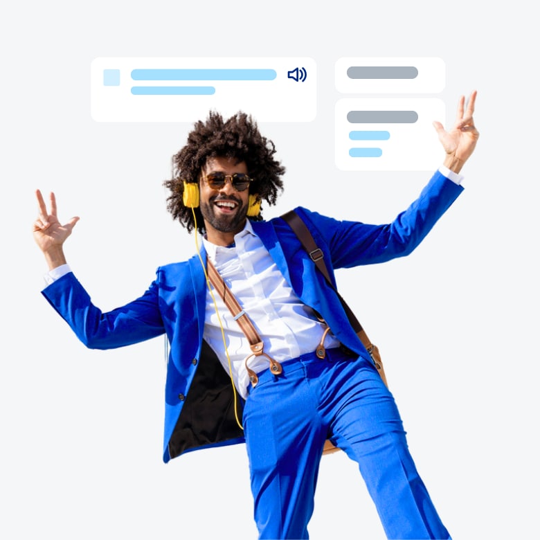 man_listening_sap_concur_podcast