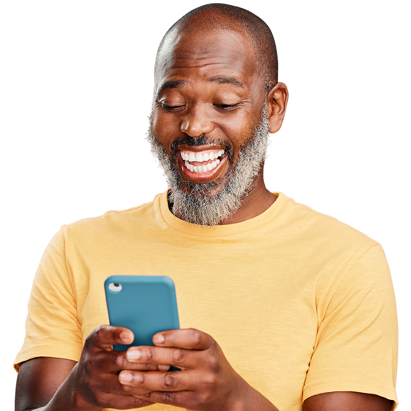 business professional using mobile phone