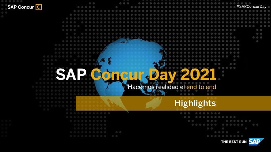 <span>Resumen evento SAP Concur Day 2021</span>
