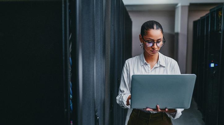 Woman on laptop