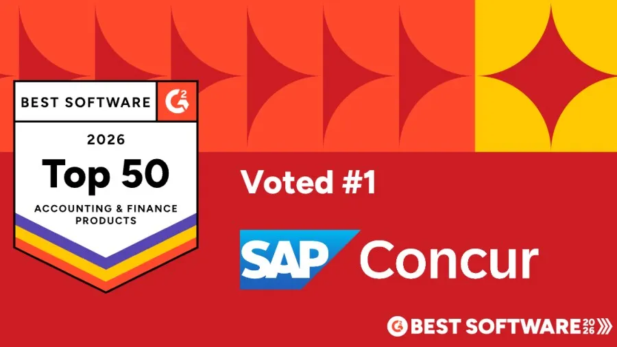 SAP Concur voted #1