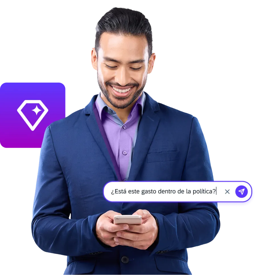 Business professional using Joule