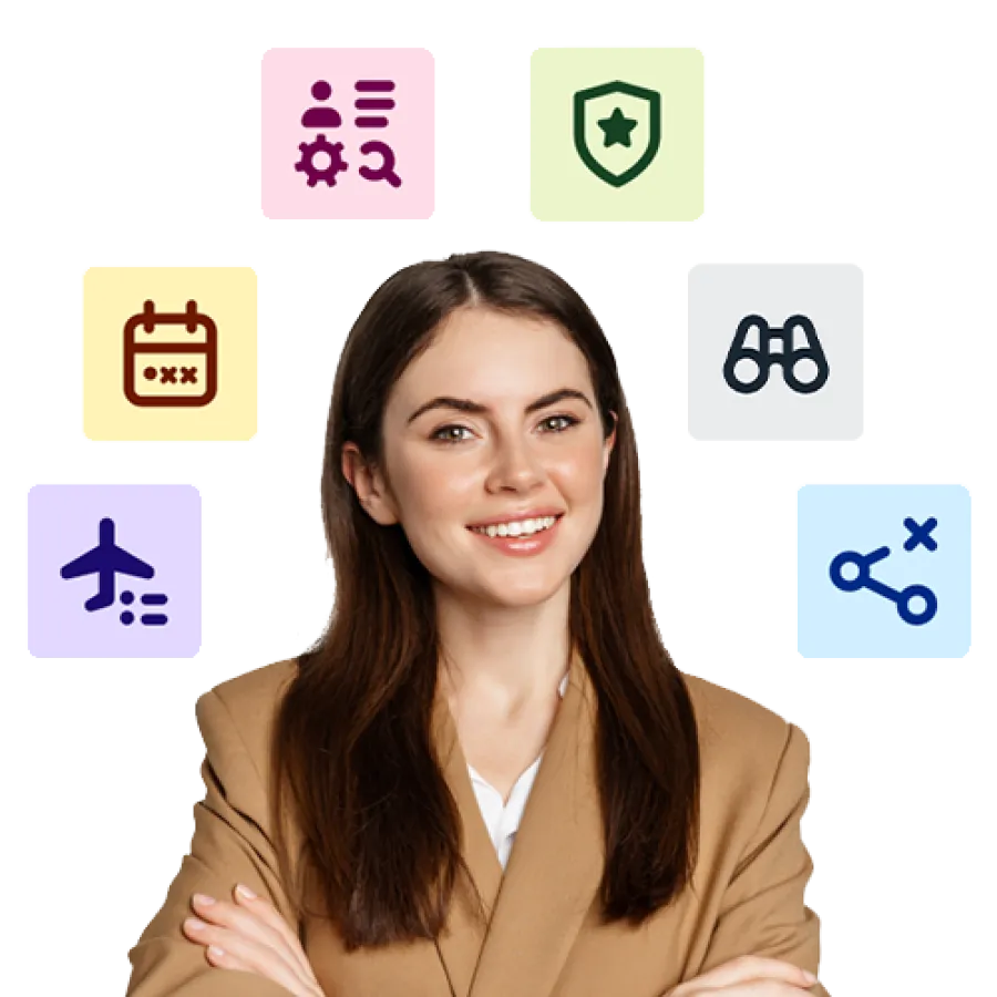 business professional with crossed arms