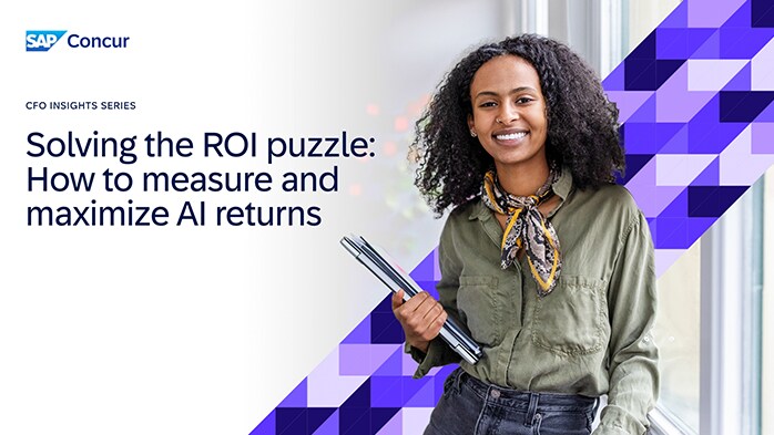 business professional holding tablet and smiling