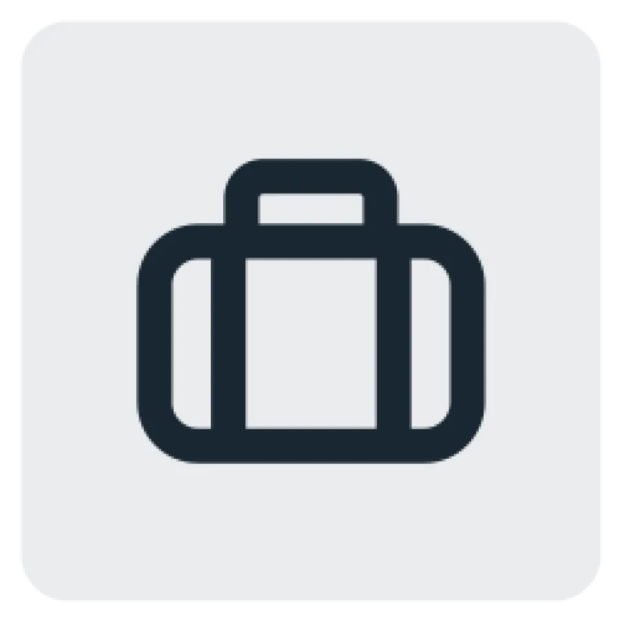 Suitcase pictogram