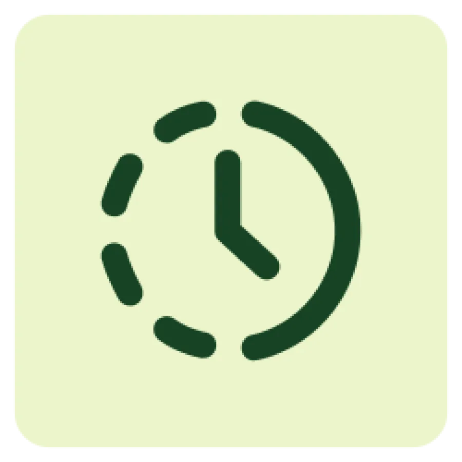 Clock pictogram