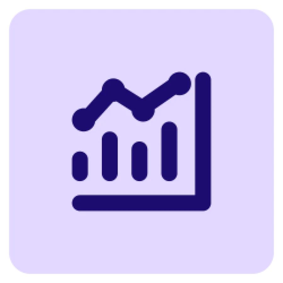 Chart pictogram